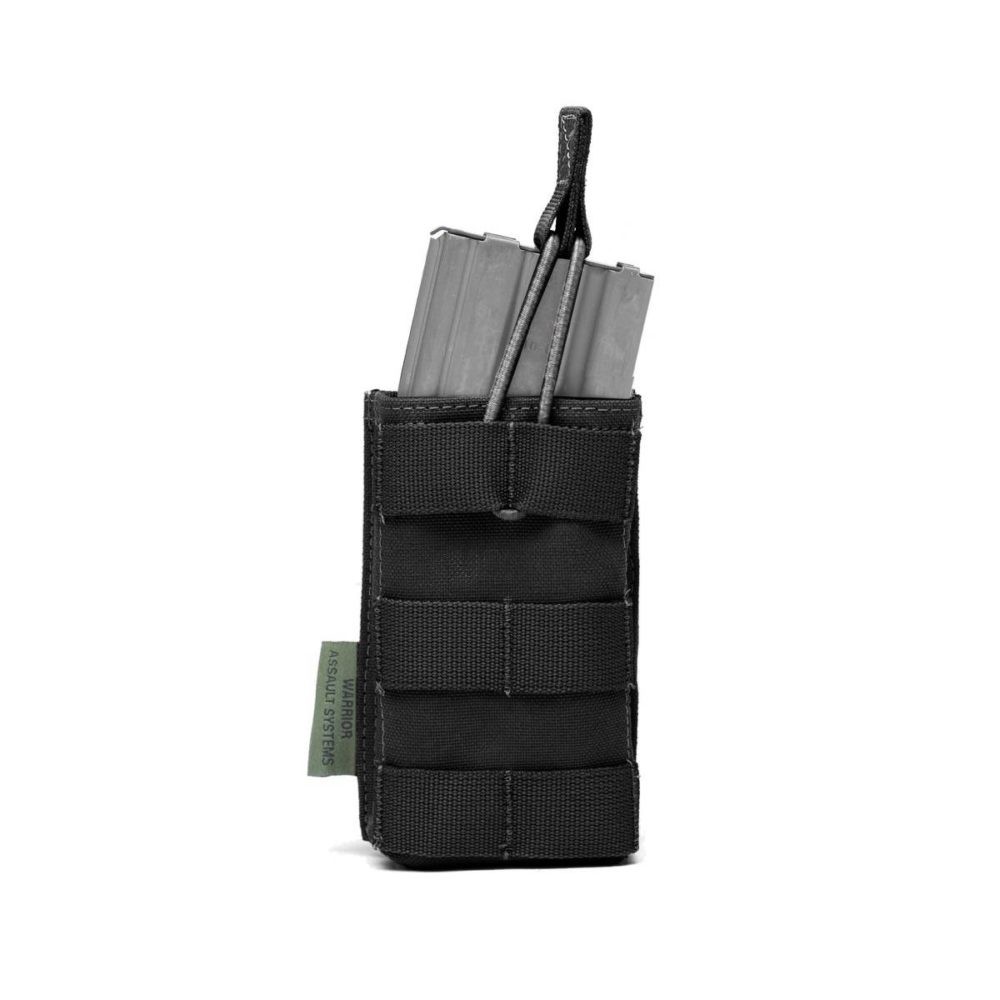 Single Open Mag Pouch M4 5.56mm Black WARRIOR