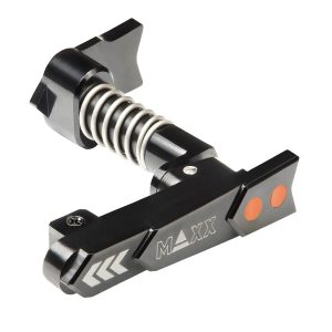 MAXX MODEL CNC Aluminum Advanced Magazine Release (Style A) (Black)