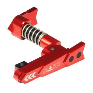 MAXX MODEL CNC Aluminum Advanced Magazine Release (Style A) (RED)