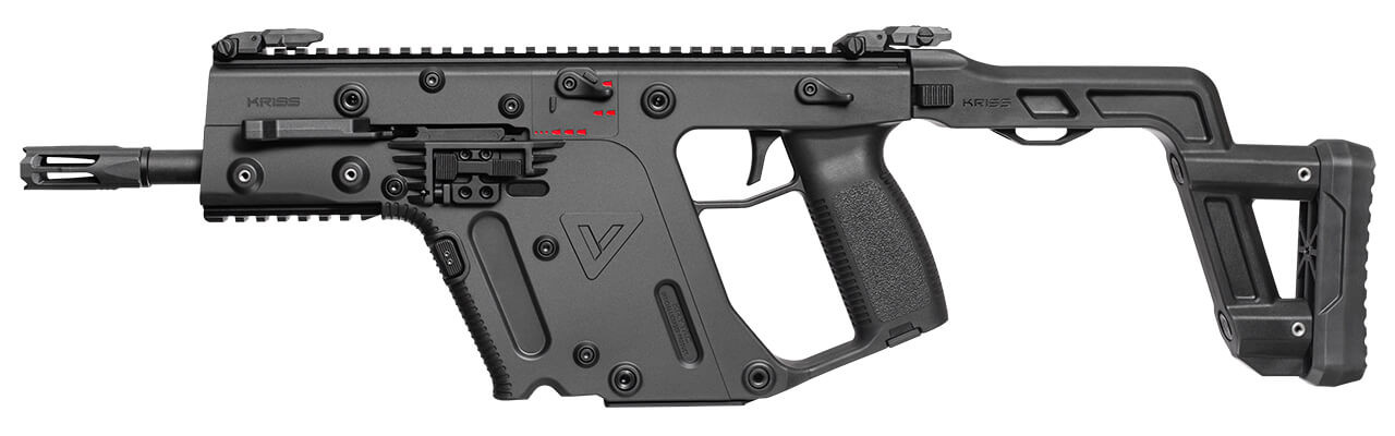 KRYTAC KRISS VECTOR SMG V2 AEG, Folding Stock - Black