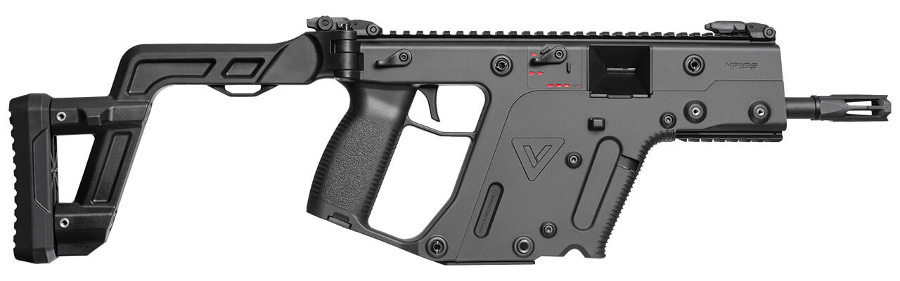 KRYTAC KRISS VECTOR SMG V2 AEG, Folding Stock - Black - immagine 3
