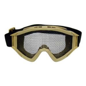WOSPORT MASCHERA CON RETE METALLICA TAN (6060T)