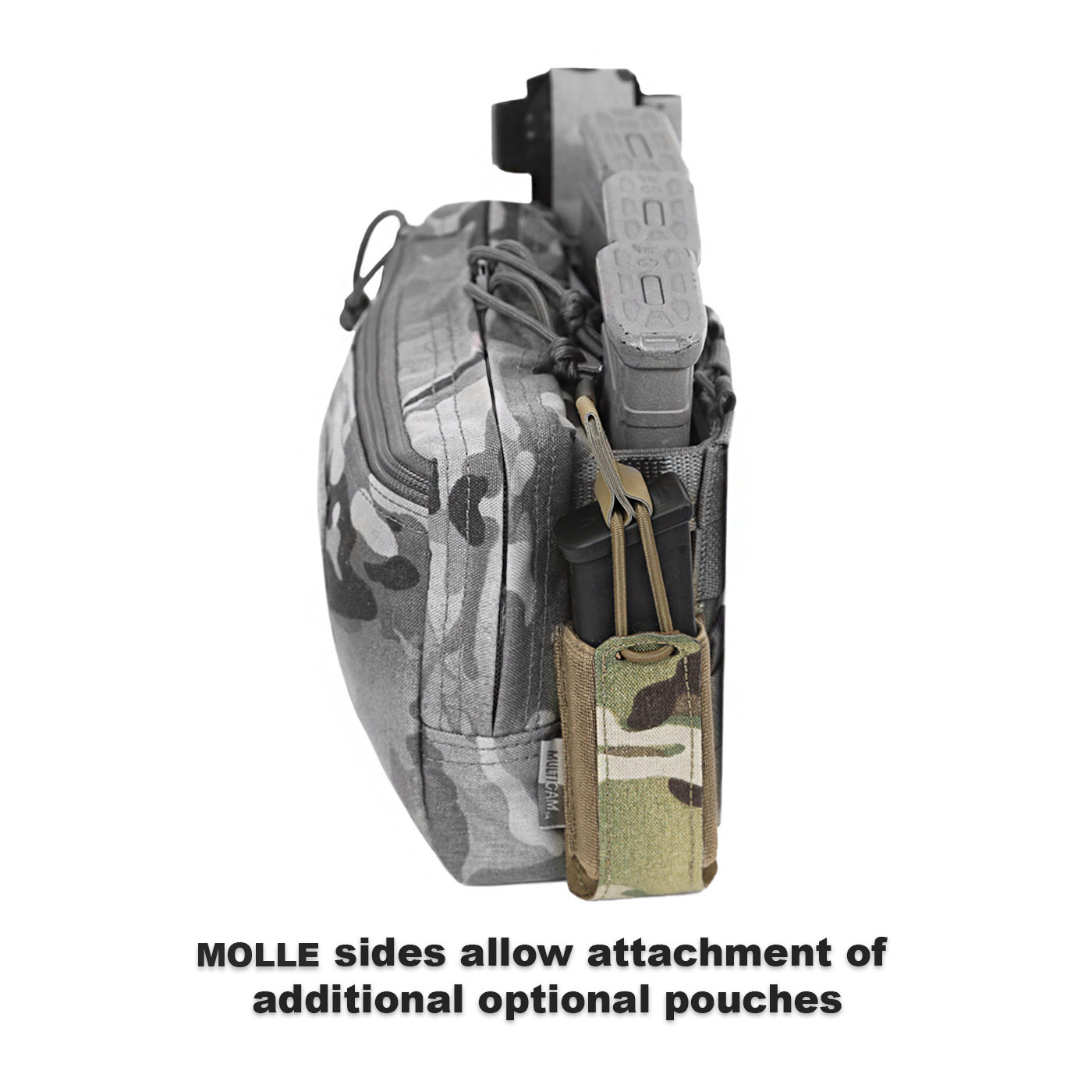 WARRIOR TRIPLE SNAP MAG UTILITY POUCH – MULTICAM - immagine 2