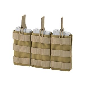 DEFCON 5 TASCA PORTA CARICATORE TRIPLO PER 5.56 COYOTE TAN