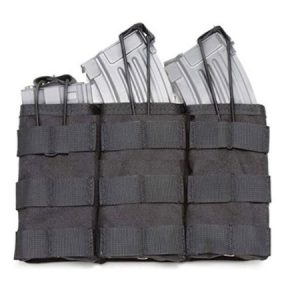 DEFCON 5 TASCA PORTA CARICATORE TRIPLO PER 5.56 NERO
