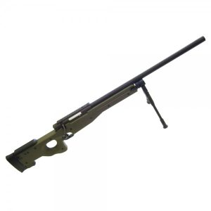 WELL FUCILE SNIPER A MOLLA CON BIPIEDE E OTTICA 4X32 verde (MB01BV-O)