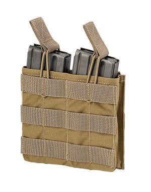 DEFCON 5 PORTA CARICATORE DOPPIO APERTO COYOTE TAN