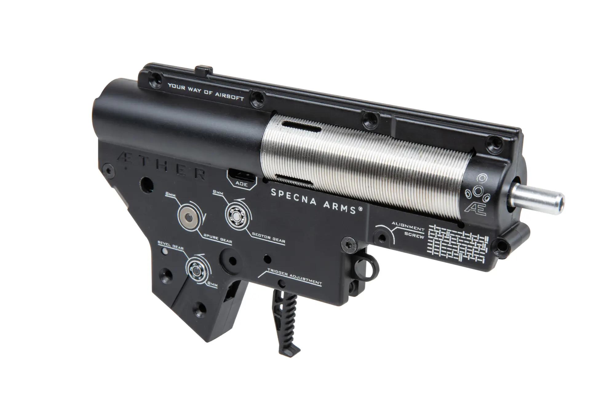 Specna Arms Daniel Defense® RIS III 12.5'' SA-P28 Prime™ Aster II ETU with brushless motor black - immagine 5
