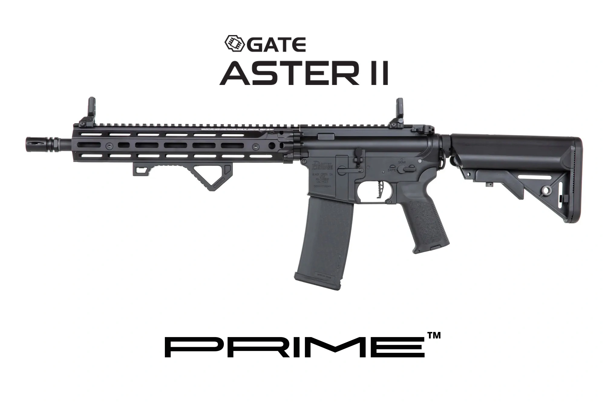 Specna Arms Daniel Defense® RIS III 12.5'' SA-P28 Prime™ Aster II ETU with brushless motor black