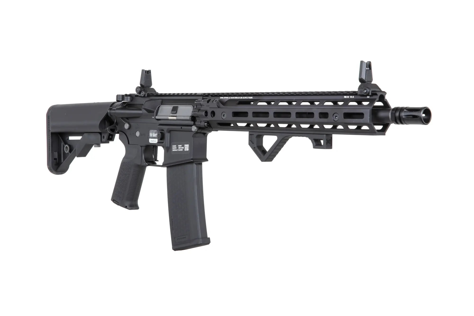 Specna Arms Daniel Defense® RIS III 12.5'' SA-P28 Prime™ Aster II ETU with brushless motor black - immagine 18