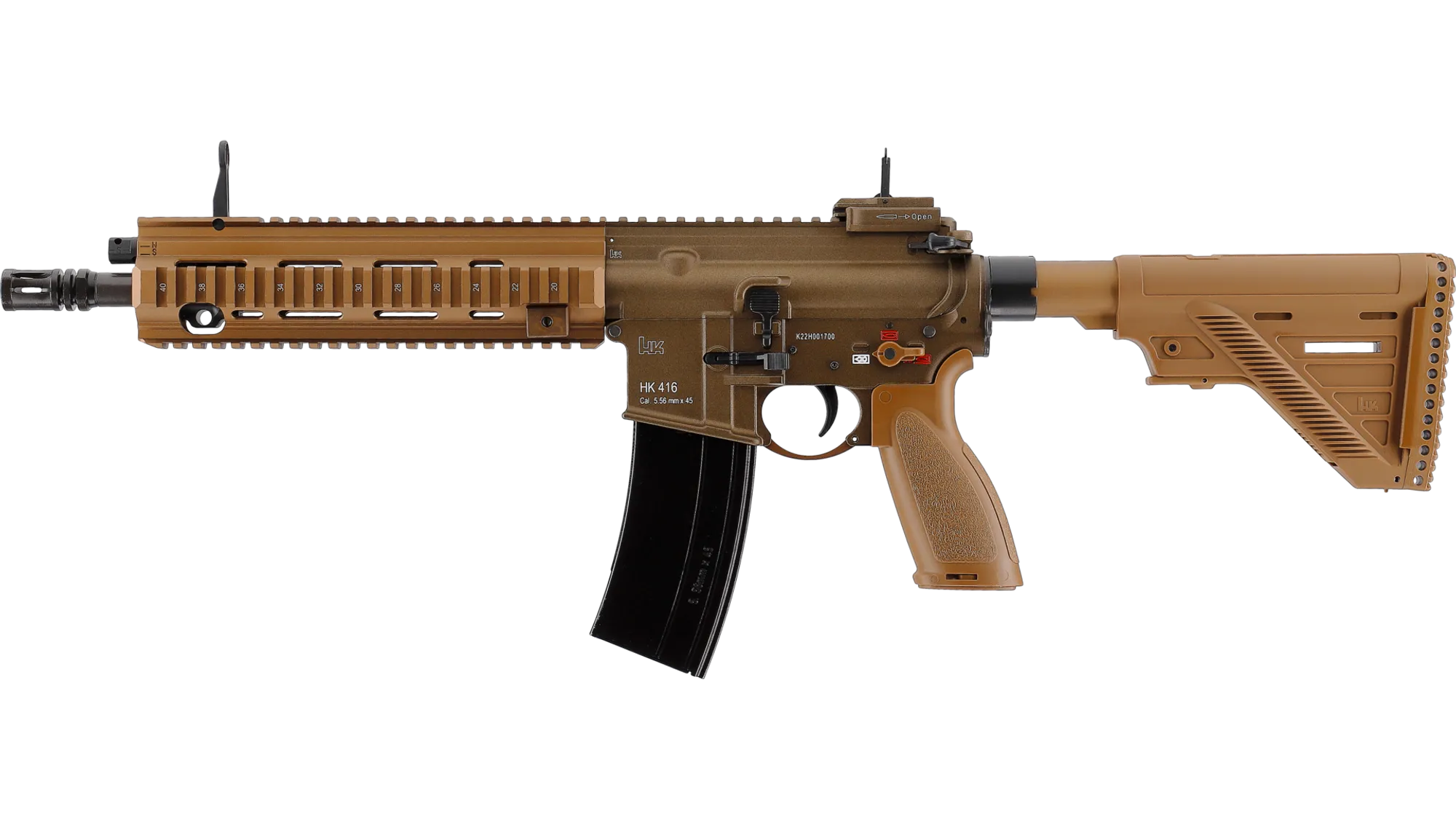 Heckler & Koch HK416 A5 RAL8000 GBBR UMAREX - immagine 4