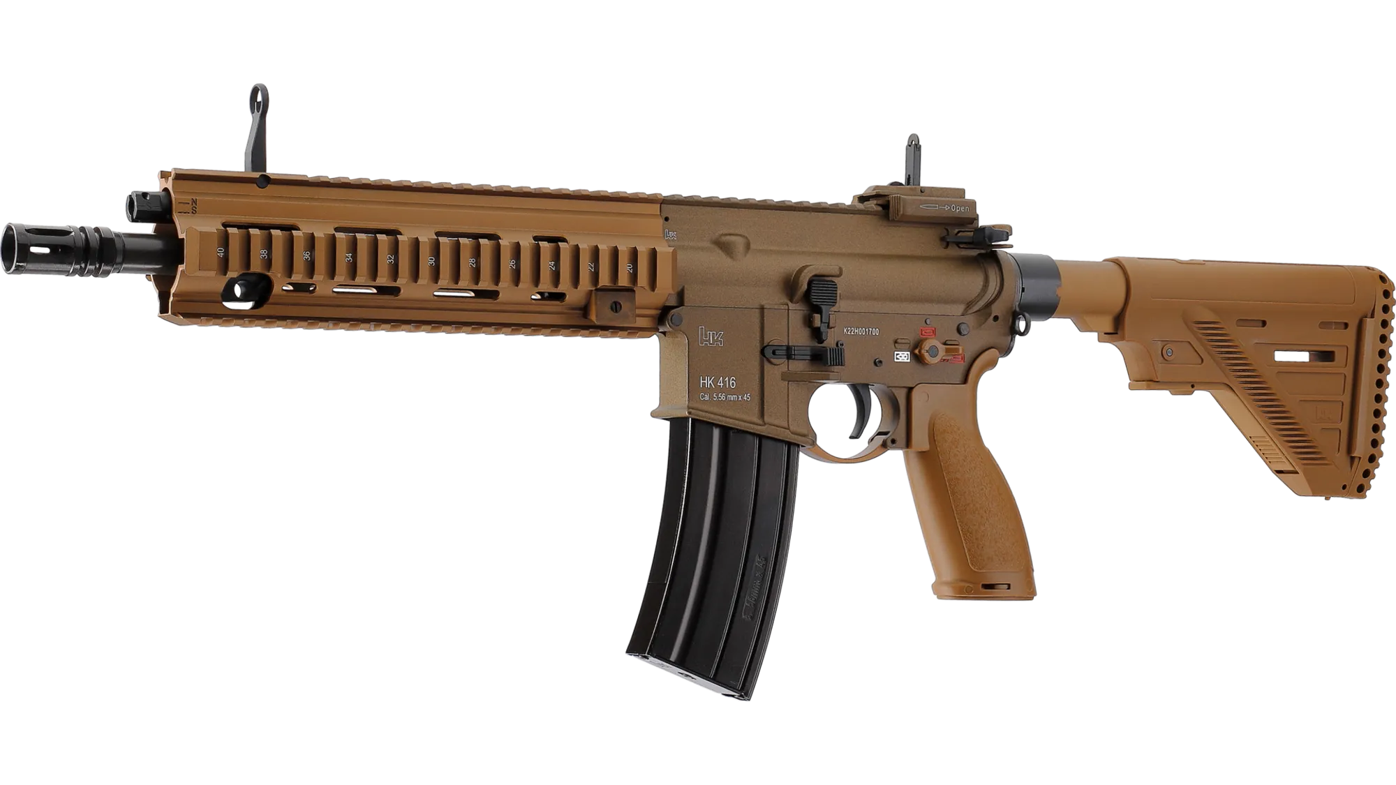 Heckler & Koch HK416 A5 RAL8000 GBBR UMAREX - immagine 6