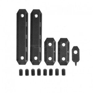 PTS EP Series - M-LOK Rail Cover (2 Short & 2 Long Set) BLACK