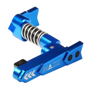 MAXX MODEL CNC Aluminum Advanced Magazine Release (Style A) (Blue)