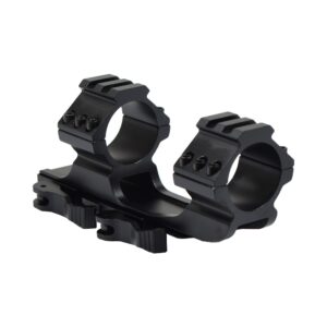 JS-TACTICAL ATTACCO OTTICA 1"/30mm SGANCIO RAPIDO NERO (JS-WD25QD)