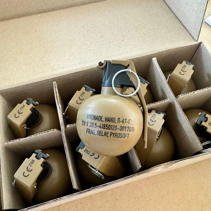 PYROSOFT P-67-G NATO AIRSOFT HAND GRENADE - immagine 2