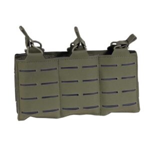 CORSO TASCA TRIPLA PORTA CARICATORE M4 MK1 LASER RANGER GREEN