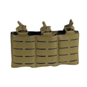 CORSO TASCA TRIPLA PORTA CARICATORE M4 MK1 LASER COYOTE