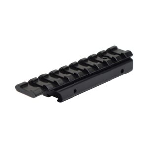 JS-TACTICAL ADATTATORE DA SLITTA 11mm A STANDARD 20mm NERO (JS-DPAD)