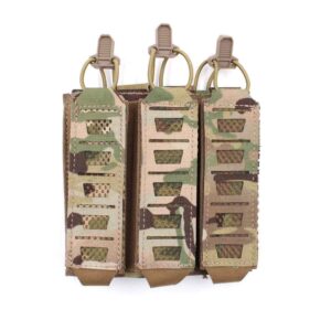 CORSO TASCA PORTA CARICATORE TRIPLA MP5/MP7 LASER MULTICAM