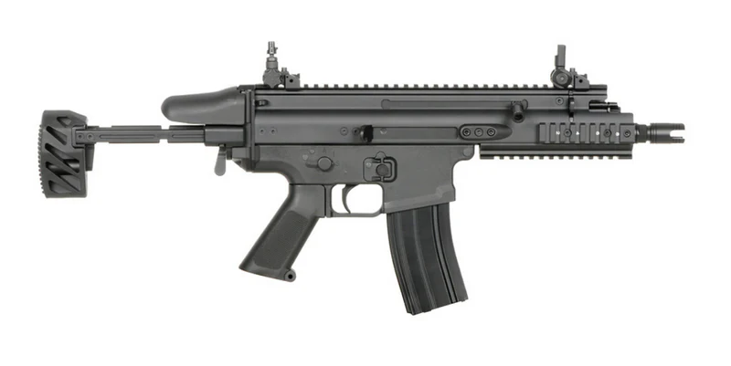 Cybergun FN Herstal-Licensed SCAR-SC Compact Airsoft PDWEFCS - immagine 4