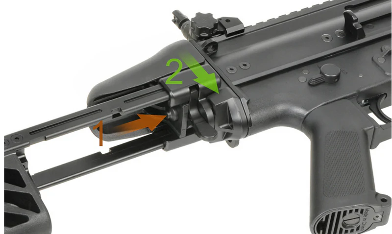 Cybergun FN Herstal-Licensed SCAR-SC Compact Airsoft PDWEFCS - immagine 5