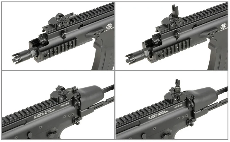 Cybergun FN Herstal-Licensed SCAR-SC Compact Airsoft PDWEFCS - immagine 7