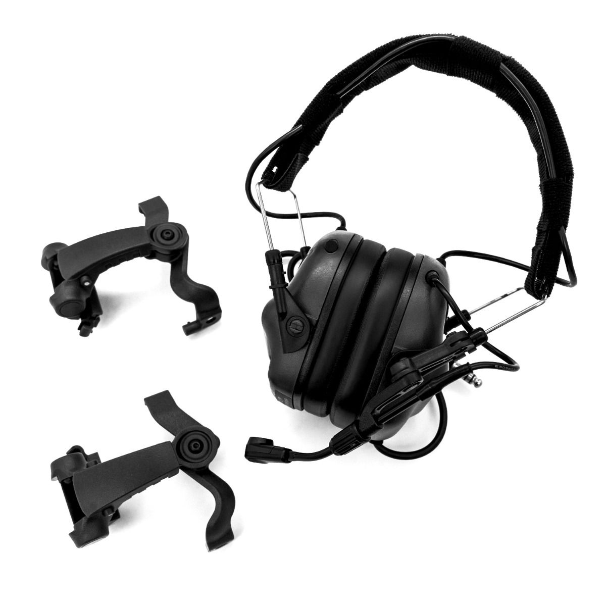 EARMOR M32X ARC Cuffia Tattica con Microfono | ARC Adattatori per Casco black - immagine 4