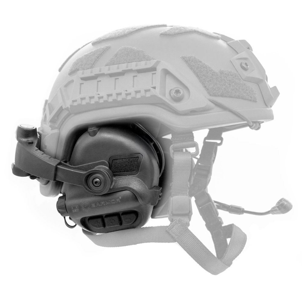 EARMOR M32X ARC Cuffia Tattica con Microfono | ARC Adattatori per Casco black - immagine 5