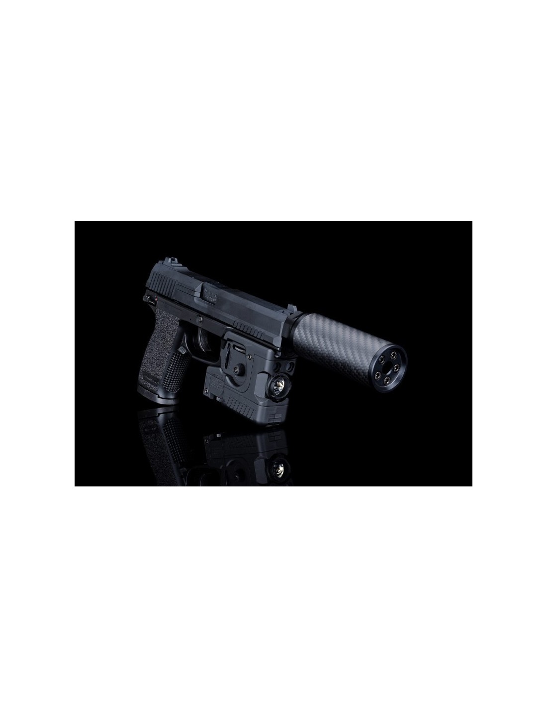 Silverback Carbon dummy suppressor, Short, 14mm CCW - immagine 7