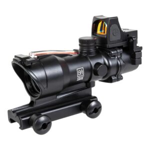 SPECNA ARMS OTTICA 4X32 ILLUMINATA CON FIBRA OTTICA E RED DOT SHARP NERO (SPE-10-043885)