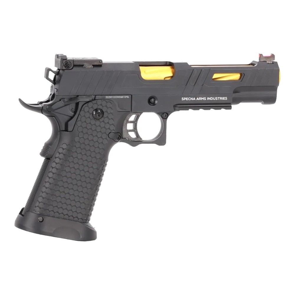 SPECNA ARMS PISTOLA A GAS SA-VGP09 VAPOR BLACK AND GOLD (SPE-02-047894) - immagine 5